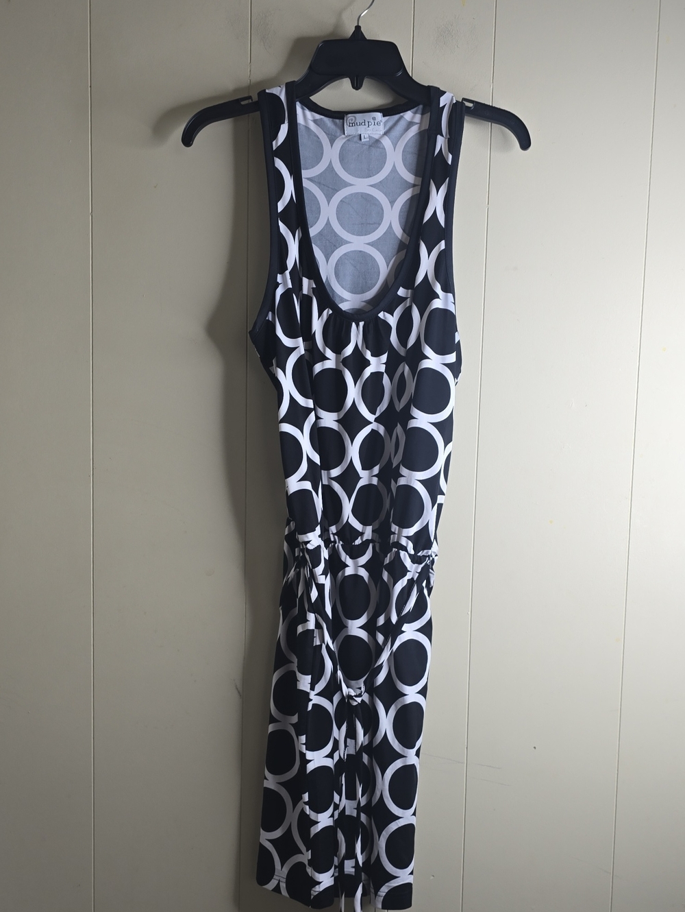 Mud Pie Racer Back Mini Dress Size Large